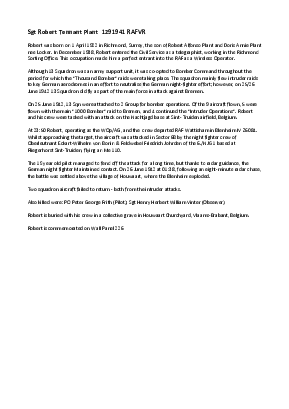 A preview of a PDF biography for Plant, Robert Tennant